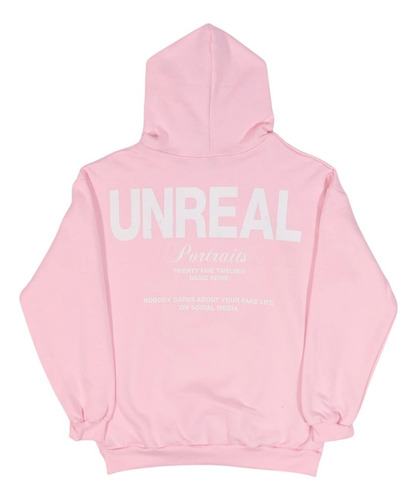 Buzo Unreal Friza Unisex Oversize Premium Moda