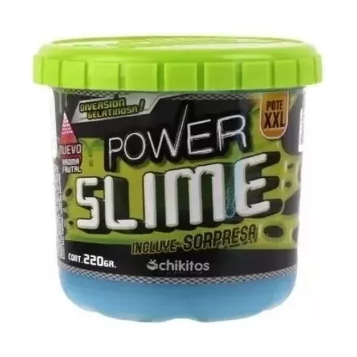 Super Power Slime XXL Colores Fluo Chikitoys