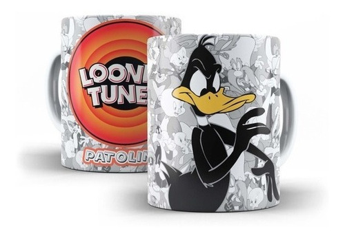 Caneca  Looney Tunes Disney Todos Os Personagens - Oferta!