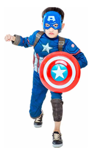 Disfraz Capitán America Superhéroes Halloween Marvel Vengado