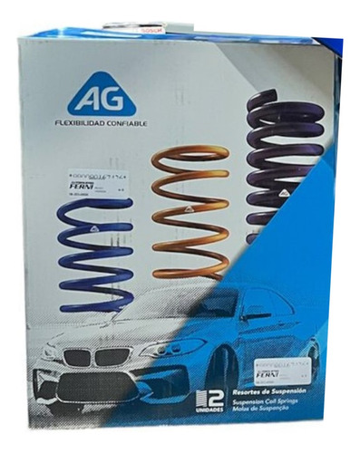 Kit X2 Espiral Ag Progresivos Delantero Vw Gol Ab9 96/99 G2