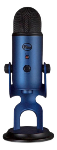 Micrófono Blue Yeti Condensador Omidireccional Midnight Blue
