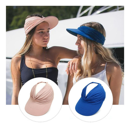 Sombrero Sol Mujer Uv Protección Gorra Deportiva De Playa