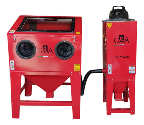 Cabina Para Sandblasting Con Recolector De Polvo C & A