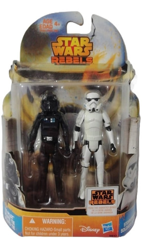 Star Wars Rebels Piloto Tie & Soldado De Asalto