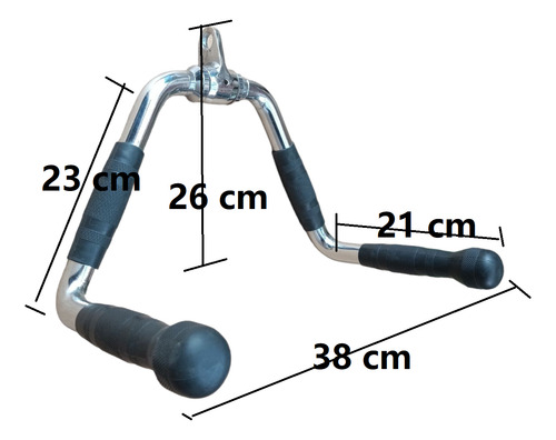 Agarre De Polea Barra Remo Espalda Triceps Con Giro