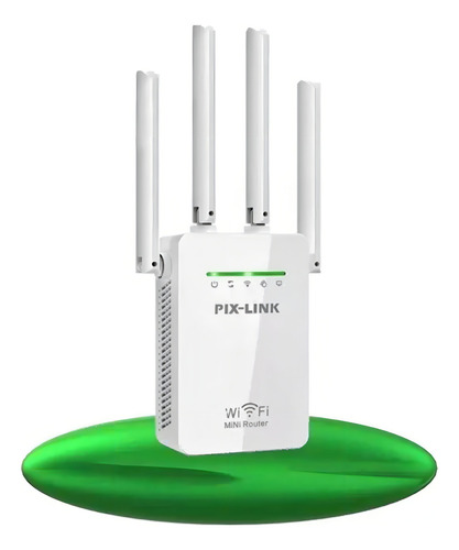 Repetidor Wireless 4 Antenas De Sinal Pix Link Lv-wr09