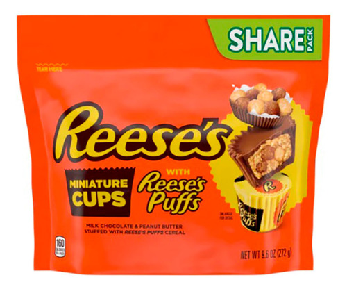 Chocolate Reeses Cereal Puffs 272g