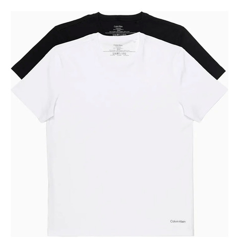 Kit 2 Camiseta Calvin Klein Em Algodão Premium - Original