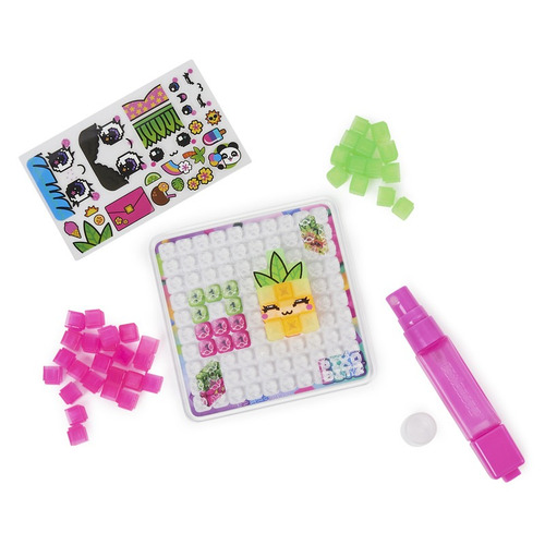 Pixobitz Pack De Cubos Para Armar Figuras En 2d Y 3d Cantidad de piezas 156