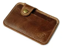 Comprar Mini Billetera De Cuero Tarjetas Y Billetes Discreto Lujo A1
