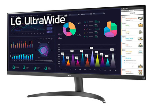 Monitor LG Ultrawide 34 Ips 100hz Freesync Negro 34wq500-b