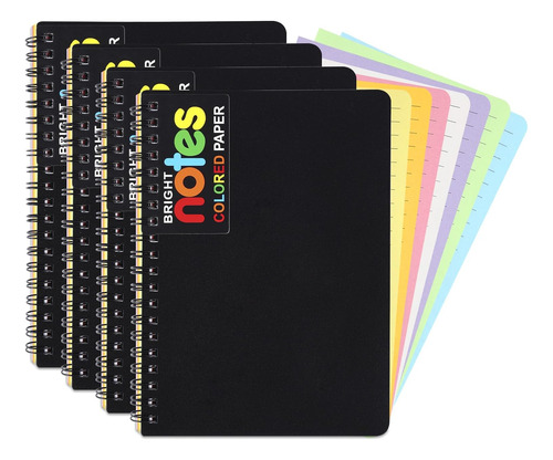 Paquete De 4 Cuadernos Espiral De 5 X 7 Pulgadas Cuader...