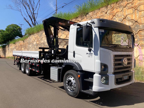 Caminhão Volkswagen Vw 26260 6x2 Trucado Munck Argos 45t