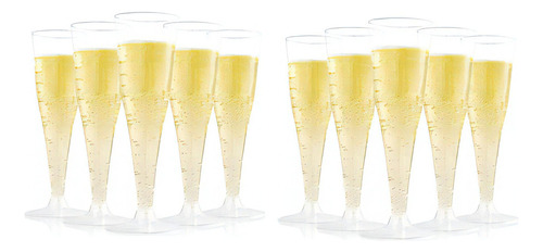 10 Copas De Champagne Copa Acrilico Copa Plastico Copa De Plastico Copas Champagne Copas Champaña Copa De Acrilico Copa De Plastico 5oz/162ml Pasteleriacl
