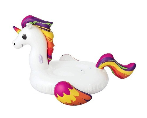 Imagen 4 de 7 de Unicornio Flotador Inflable Salvavidas 41114 Bestway