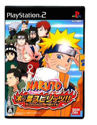 Juego Naruto Konoha Spirits Ps 2 - Fisico En Caja