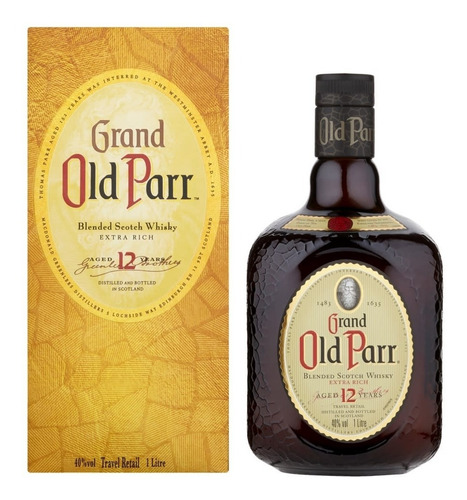 Imagen 1 de 2 de Whisky Grand Old Parr 12 Años 750ml - Scotch Blend