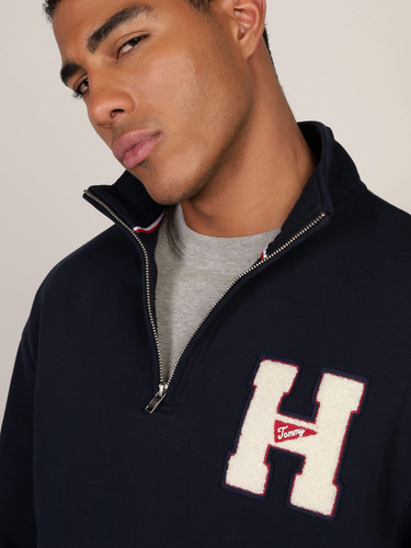 Sudadera Con Parche De Logo De Hombre Tommy Jeans