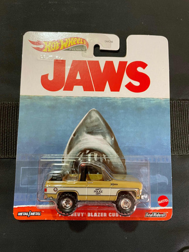 Hot Wheels 75 Chevy Blazer Custom Premium Jaws 2023 Tiburón