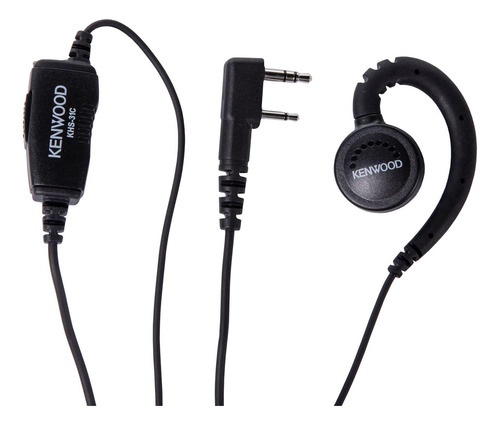 Kenwood Khs-31 Gancho Con Audífono C-ring Con Ppt Y