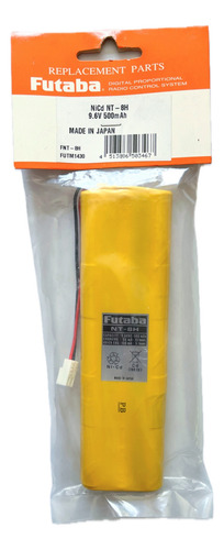 Futaba, Batería Nicd 9.6 V 500 Mah Para Transmisor