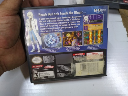 Castlevania Dawn Of Sorrow Nintendo Ds (Usado)