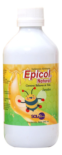 6pz Epicol Natural Jarabe 240ml