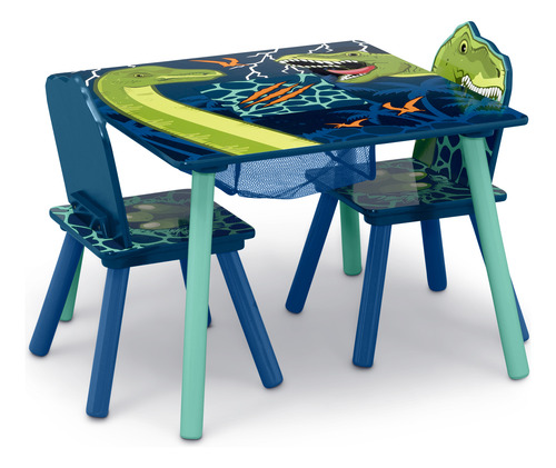 Set Mesa Y Sillas Infantil Dinosaurios Delta Children Msi