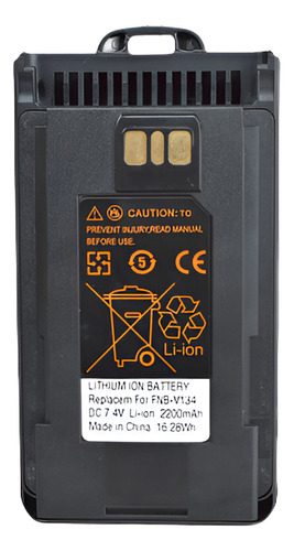 Fnb-v134 Li-ion Batería Para Vertex Standard Evx-534 Evx-539