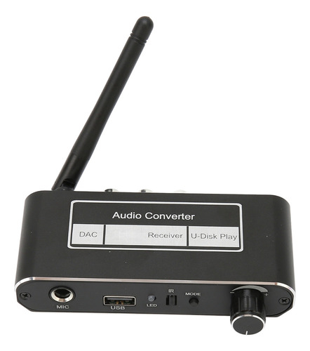 Mini Receptor De Sonido Bluetooth 5.2 Hifi Con Soporte U Dis
