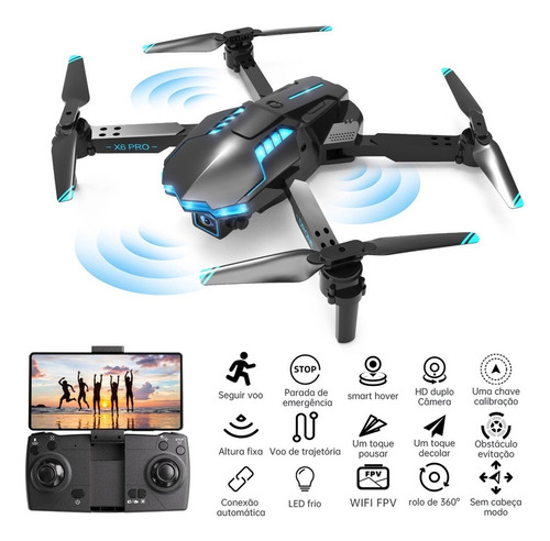 Cámara Profesional Mini Drone 4k
