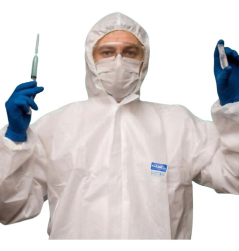 Overol Protección Química Y Riesgo Biológico
