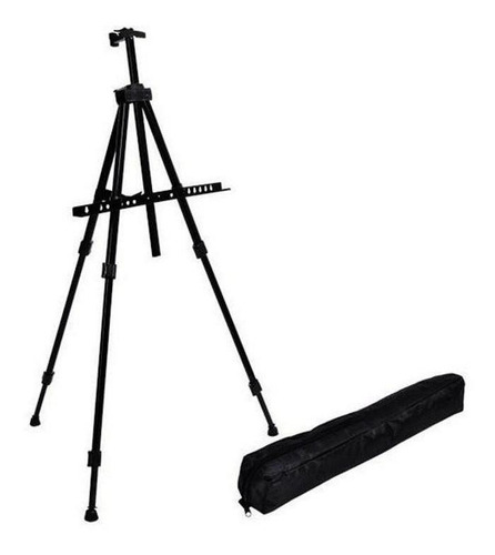 Imagen 4 de 7 de Atril De Aluminio Plegable + Bolso Lienzos Pintura Artística