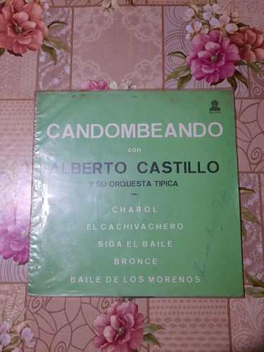 Vinilo Candombe Con Alberto Castillo 