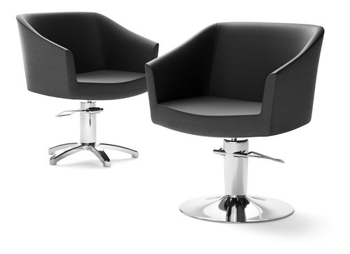 Silla De Corte Maletti 3421 Mod Gala Hidráulica Negra