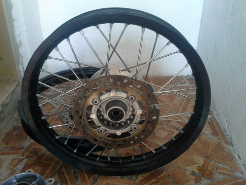 Imagem 6 de 10 de Roda Dianteira E Roda Traseira Moto Honda Xre 300 Original