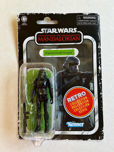 Star Wars The Mandalorian Death Trooper Retro Collection