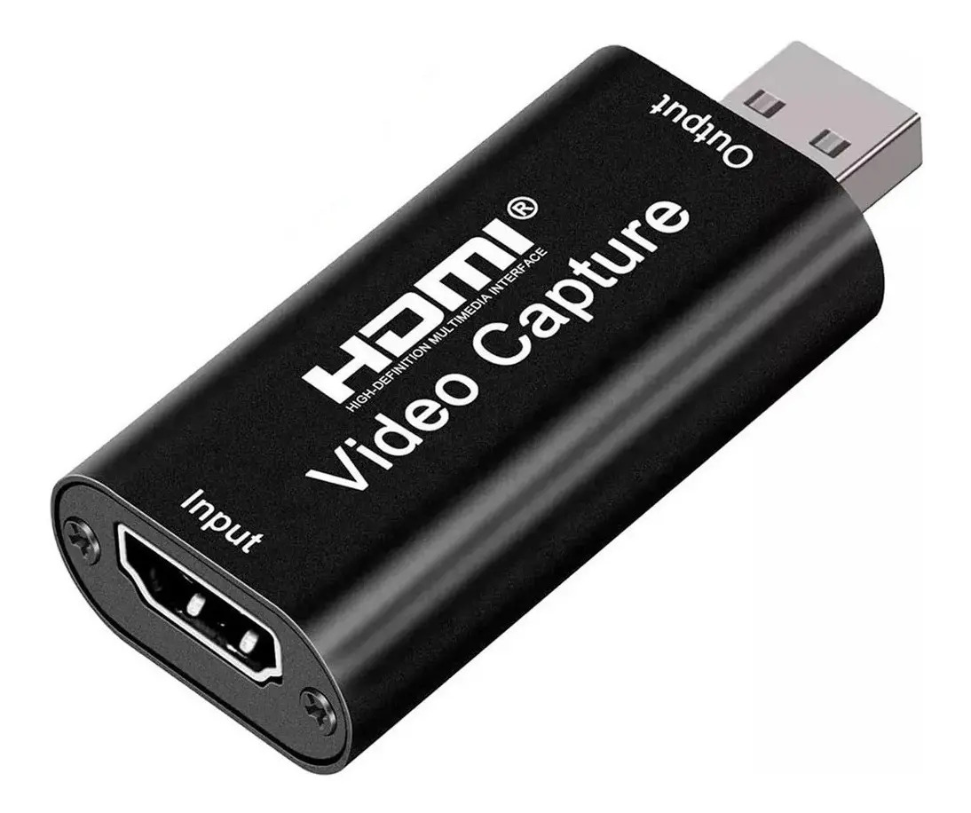 Foto do produto: Placa Captura Vídeo Hdmi 4k Full Hd Adaptador Usb Streaming