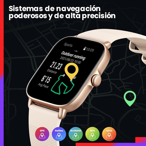 «reloj Inteligente Amazfit Gts 3, 42 Mm, Alexa Gps, Batería