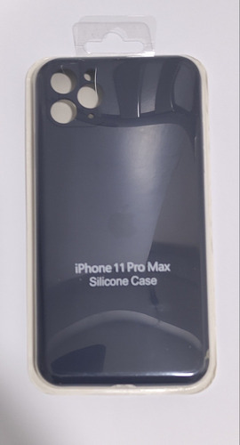 Forro Para iPhone 11 Pro Max De Silicona Suave Con Gamuza