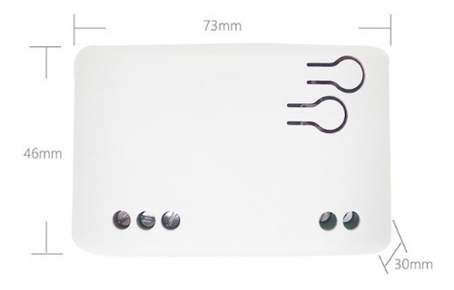 Imagen 4 de 4 de Gabinete Para Microcontroladora Smart Rele De 1 Canal
