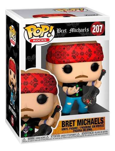 Funko Pop Rocks: Bret Michaels 207 (chase)