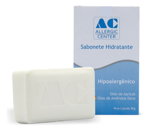 Kit 3 Sabonetes Hidratantes Allergic Center