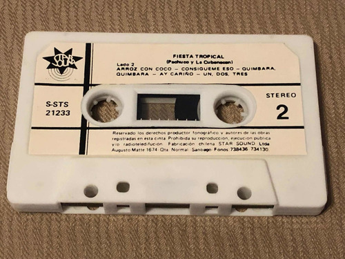 Cassette Pachuco Y La Cubanacan / El Africano (Usado)