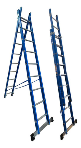 Escada Fibra De Vidro Multiuso 2,80 X 5,0m Teafp Rotterman