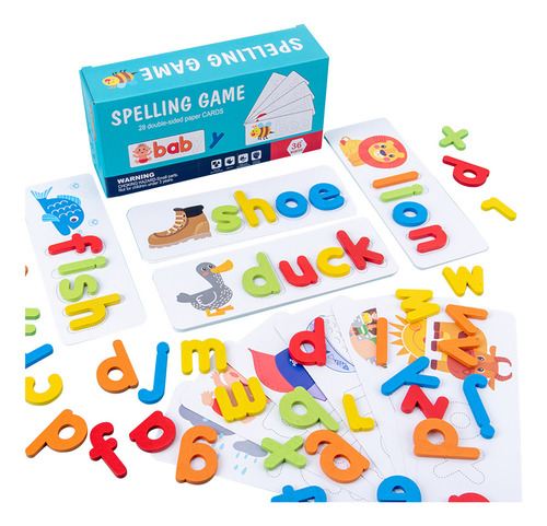 Juego De Ortografía Stem 3+ Juego Educativo De Reconocimient