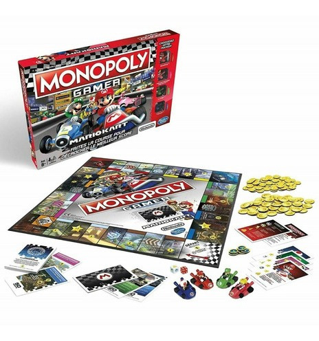 Juego De Mesa  Monopoly Mario Kart - Edición Mario Bros