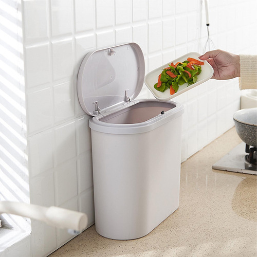 Bote De Basura De Baño Multiusos, De Gran Capacidad, Moderno