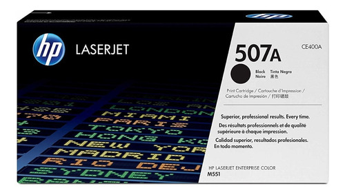 Toner Original Hp 507a Negro Ce400a Laserjet Color M551